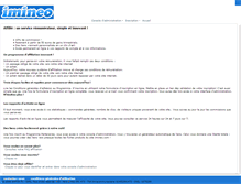 Tablet Screenshot of affiliation.imineo.com